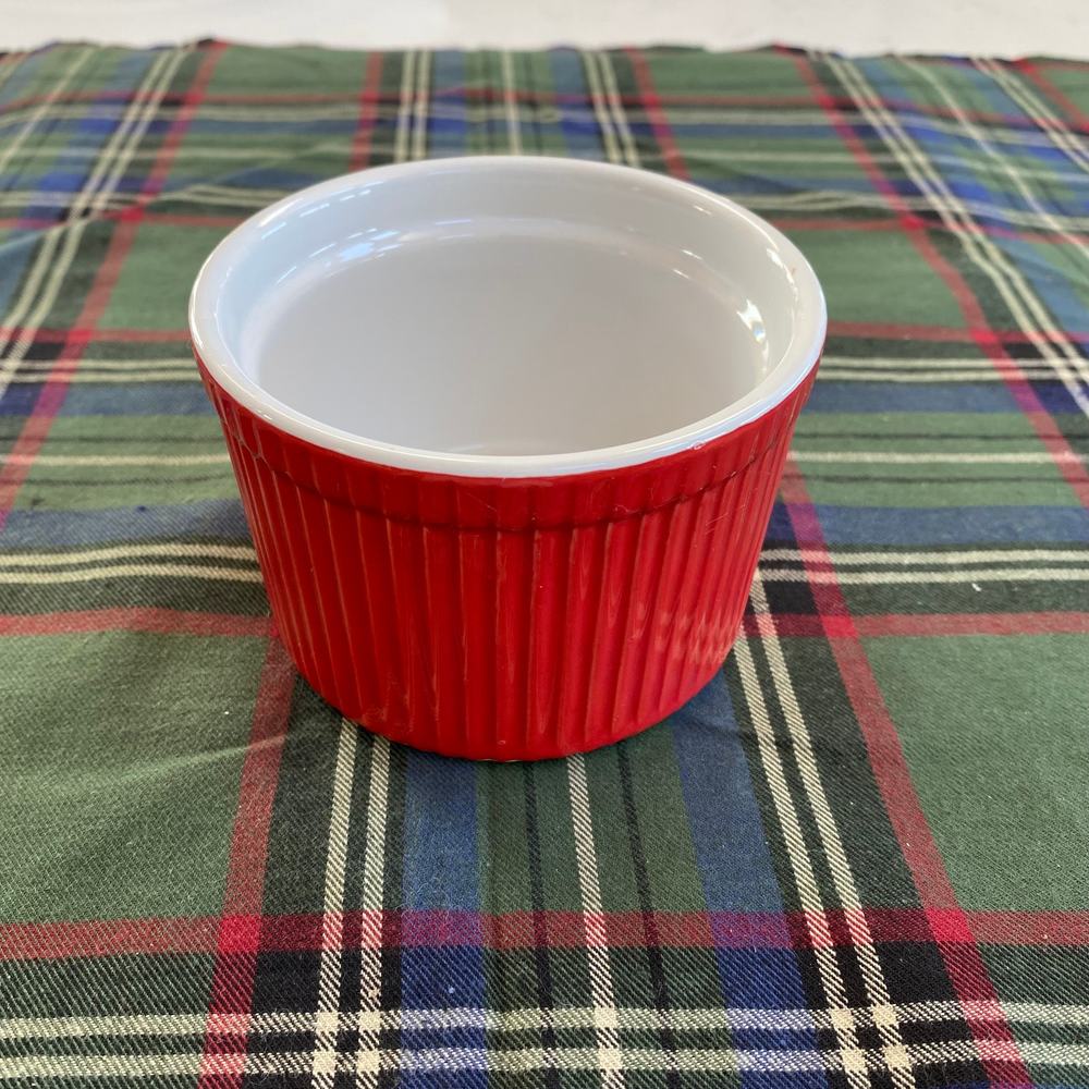 BIA 4" Red Ramekin in Brand‎ New Condition